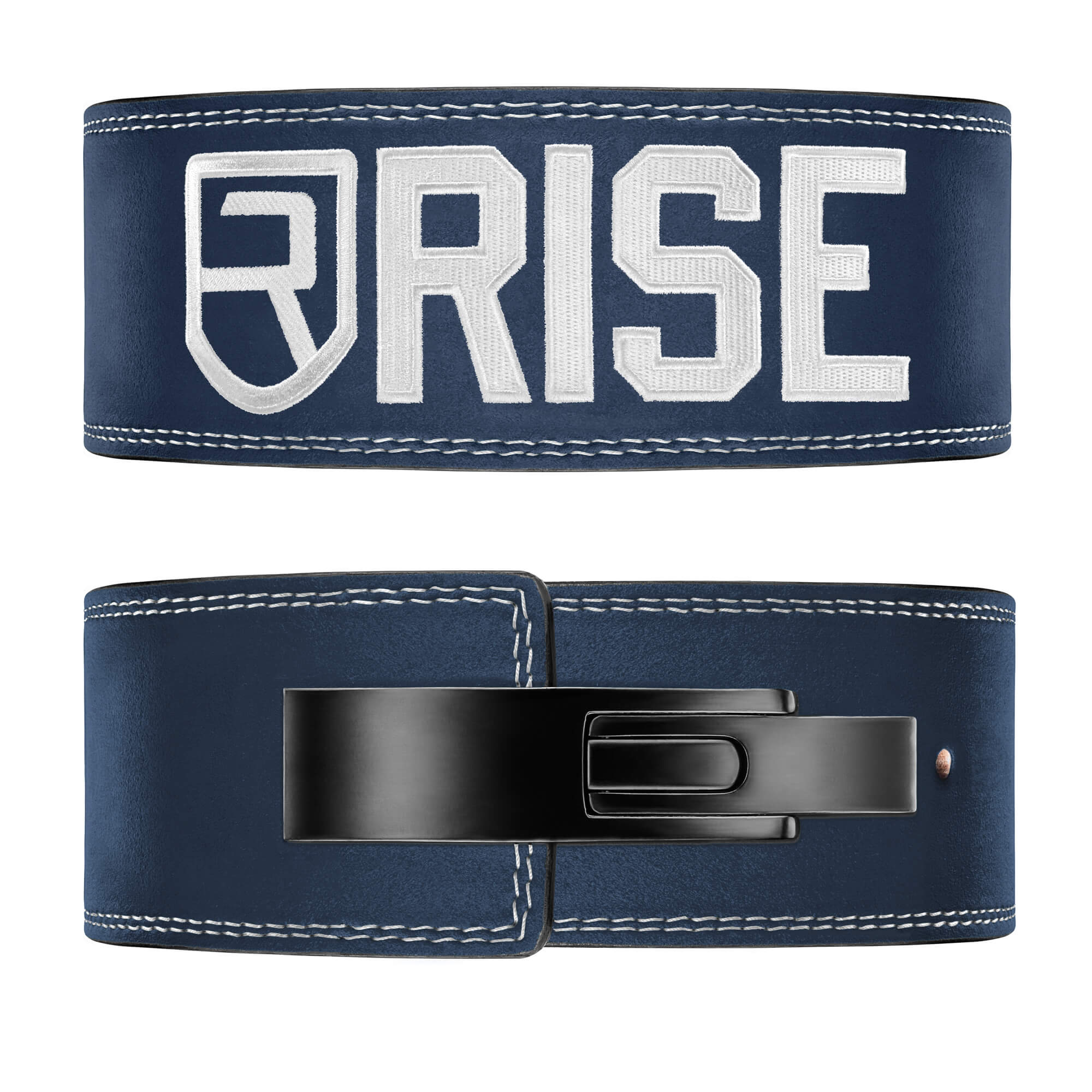 10mm Lever Belt - Navy