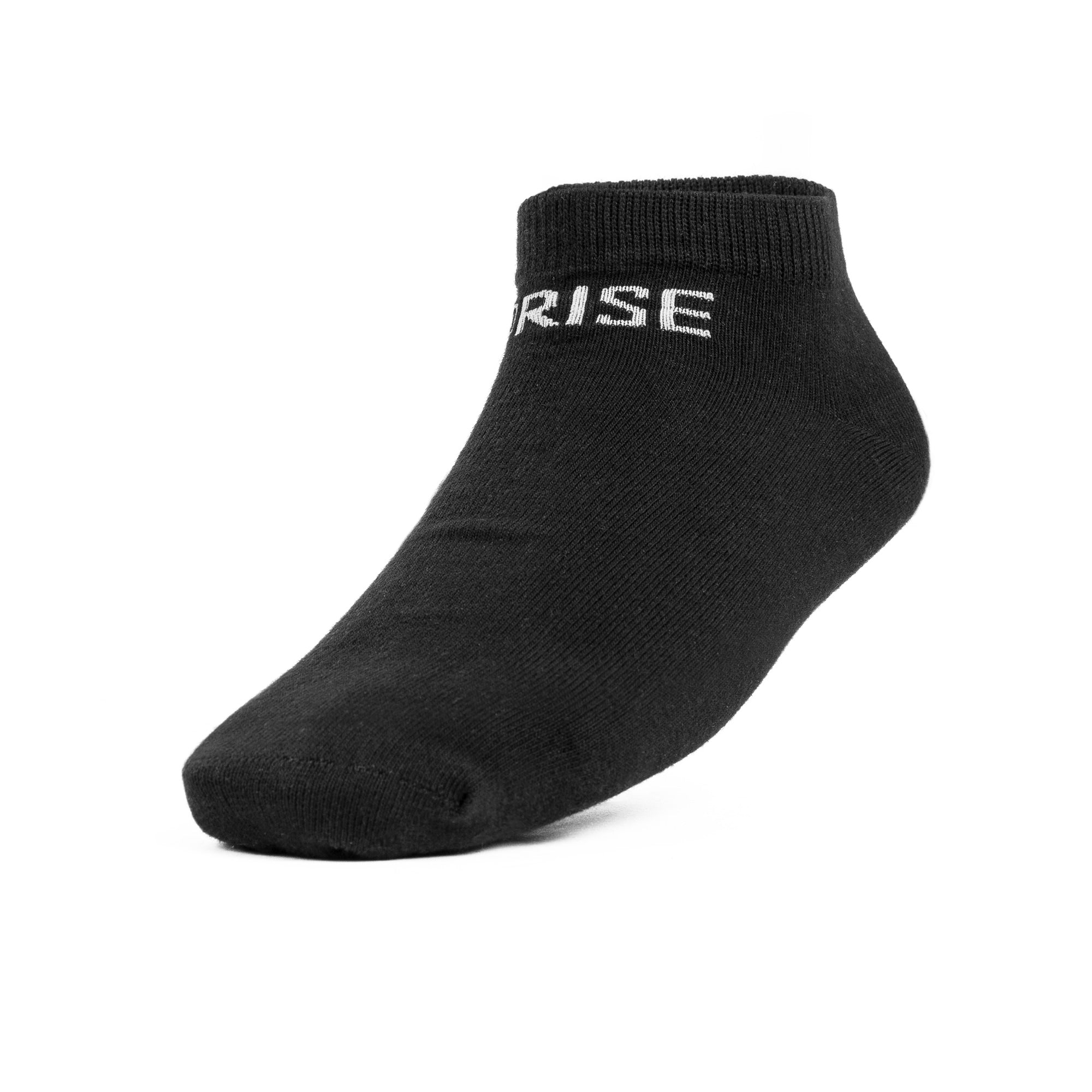 Athletic Ankle Socks - Rise – Black - Rise