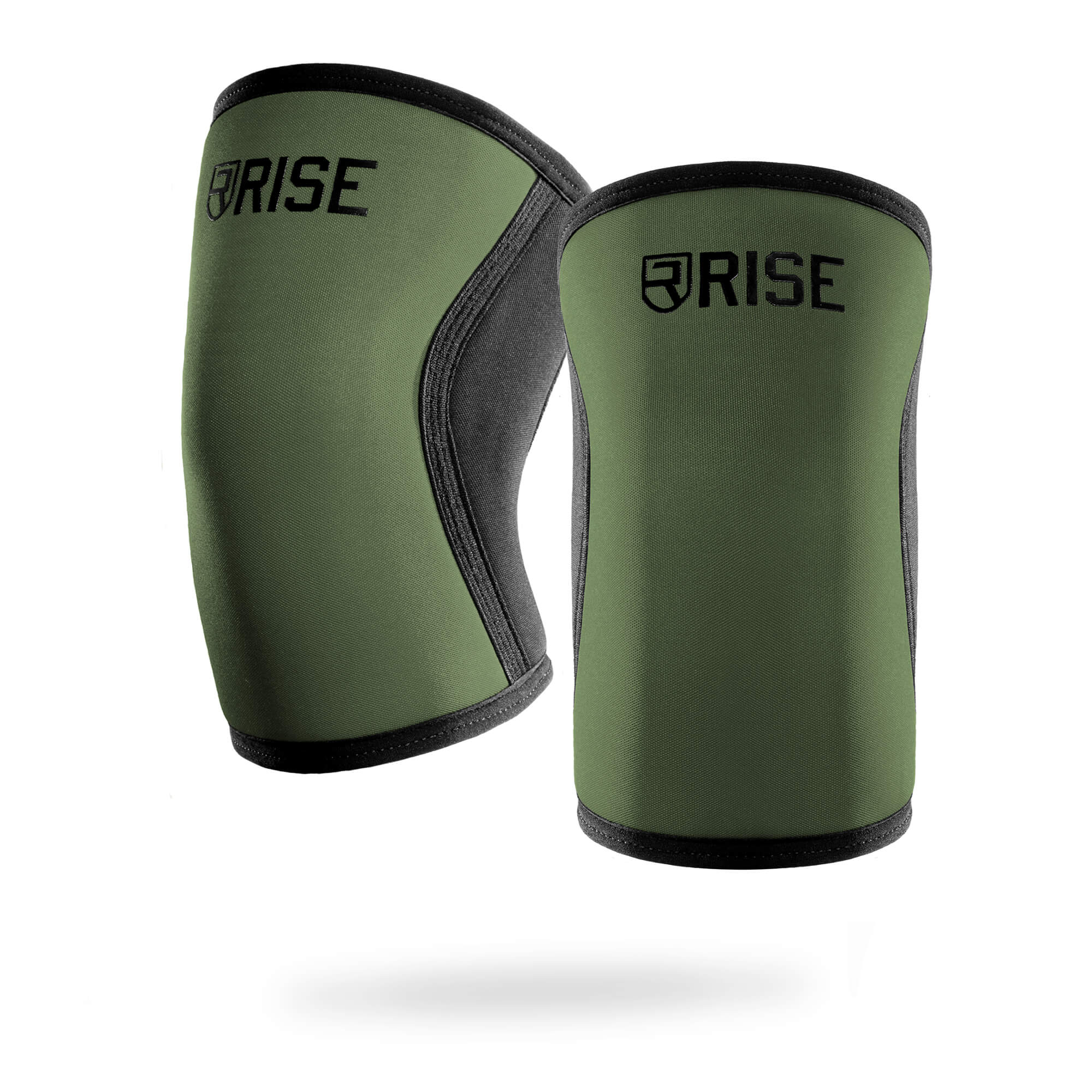 7mm Knee Sleeves (25cm) - Green