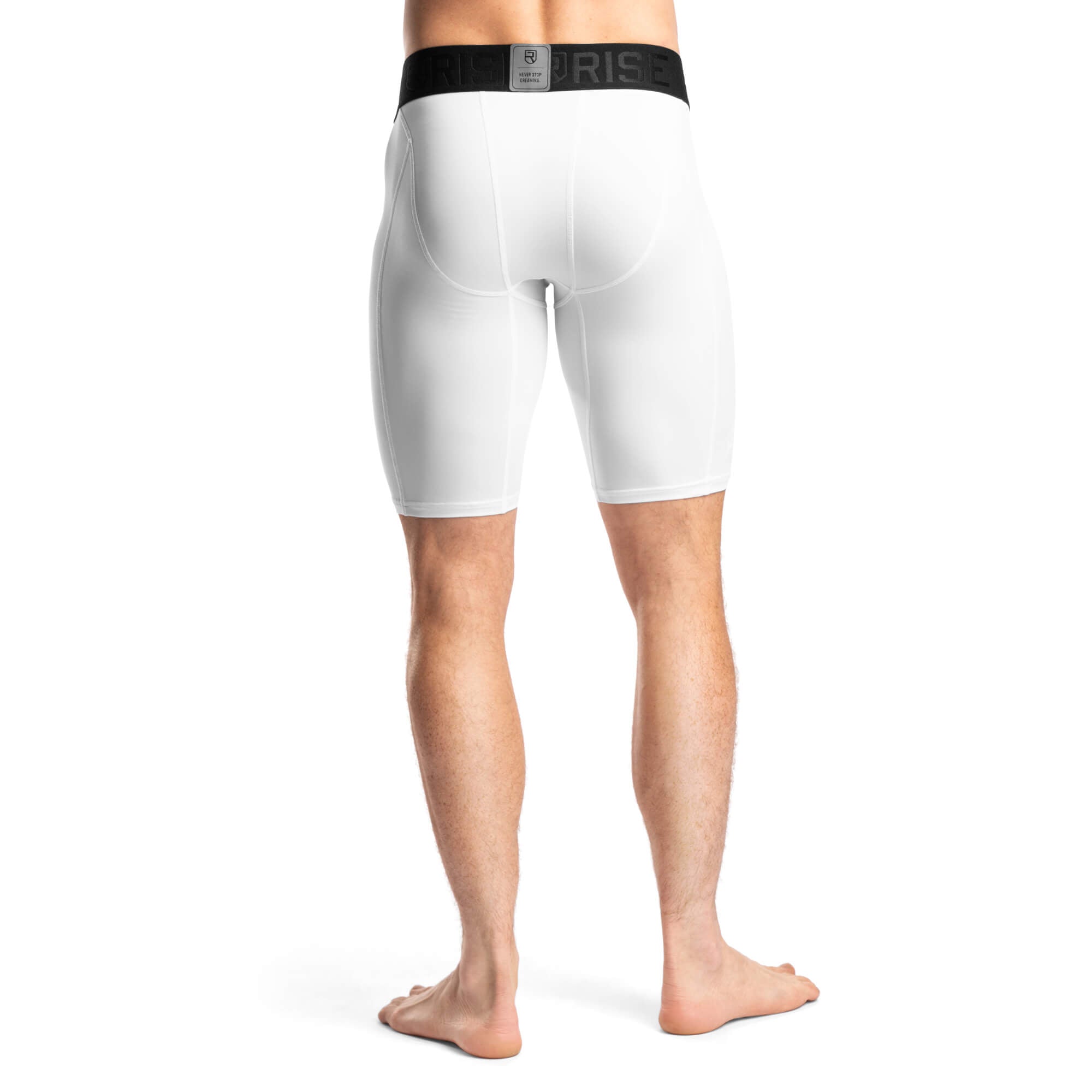 Short de compression Active Dry - Blanc