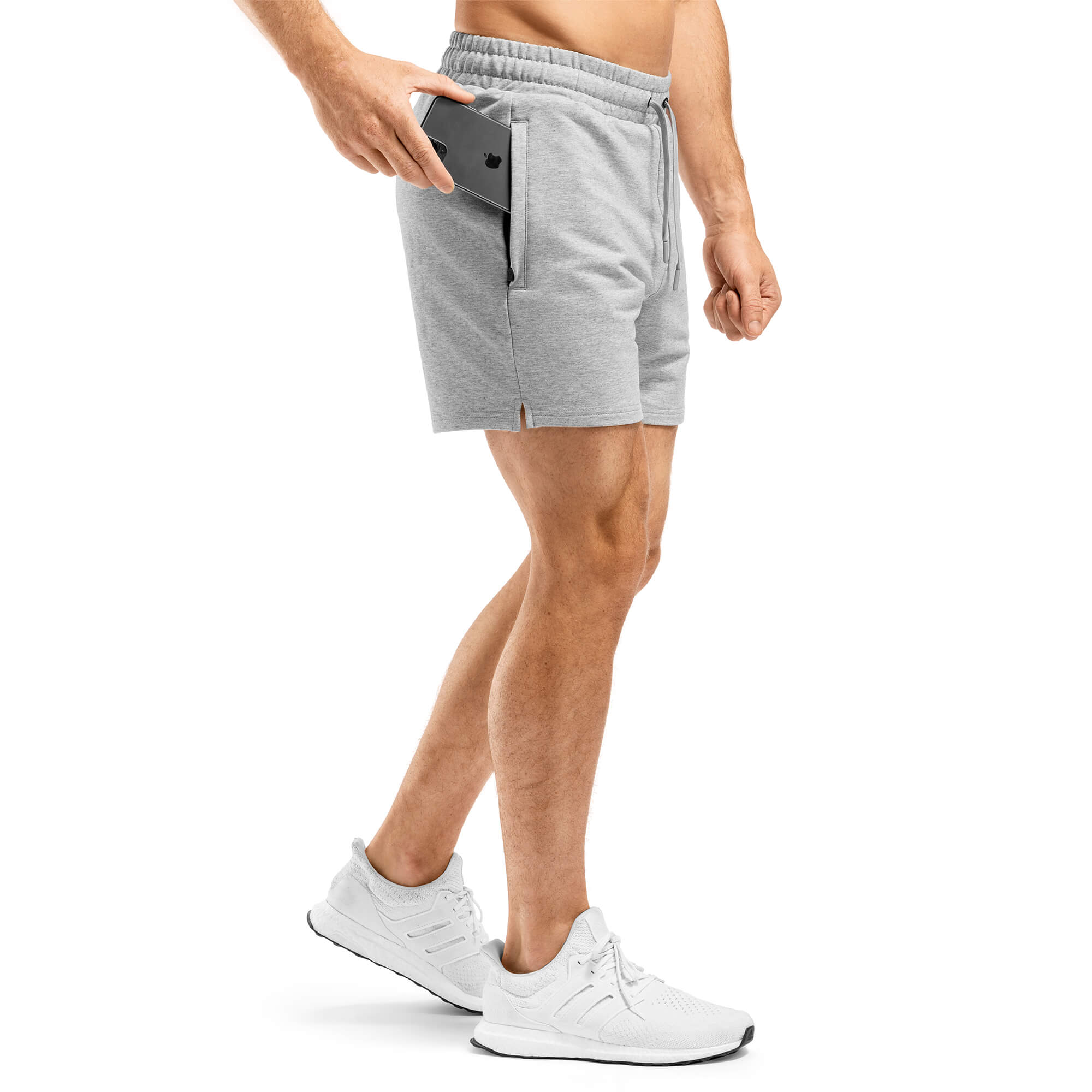 Elemental Shorts 5" - Grey Marl