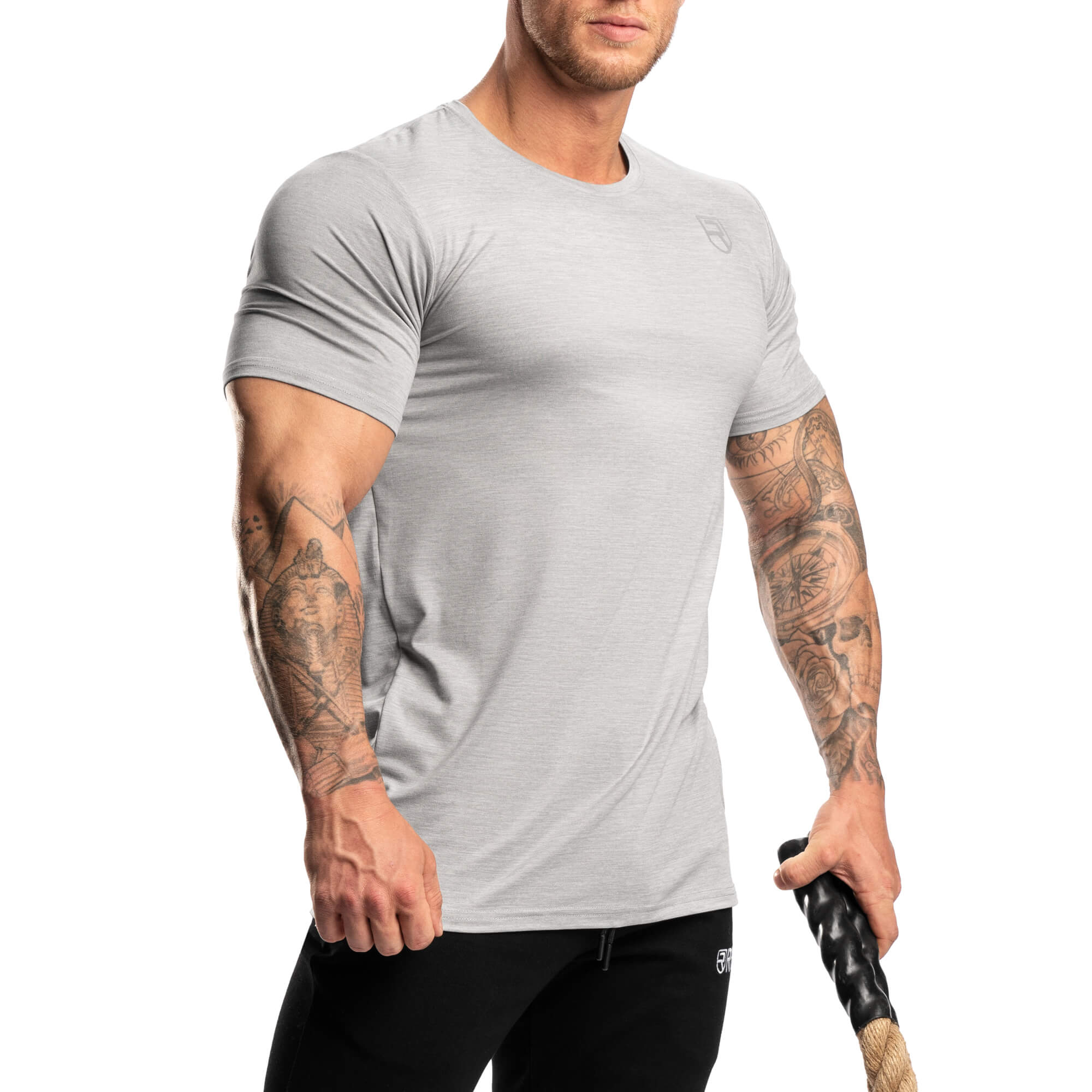 Softest T-Shirt – Grey Marl