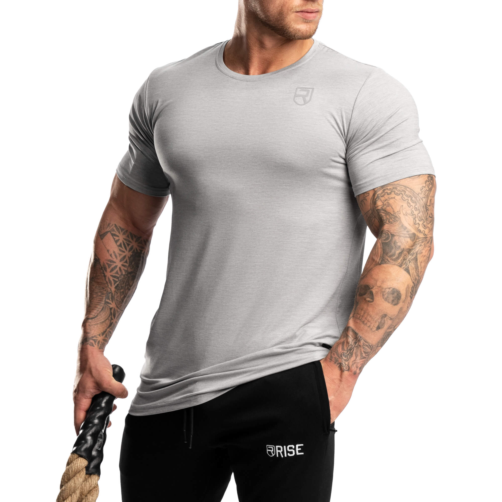 Softest T-Shirt – Grey Marl