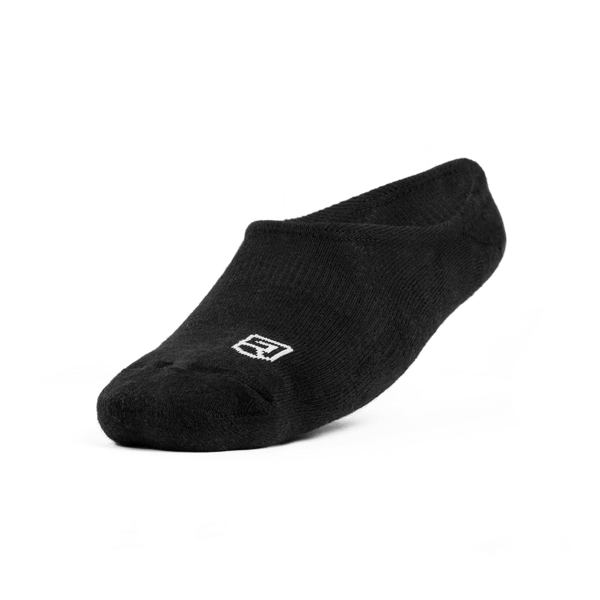 Athletic No-Show Socks – Black - Rise