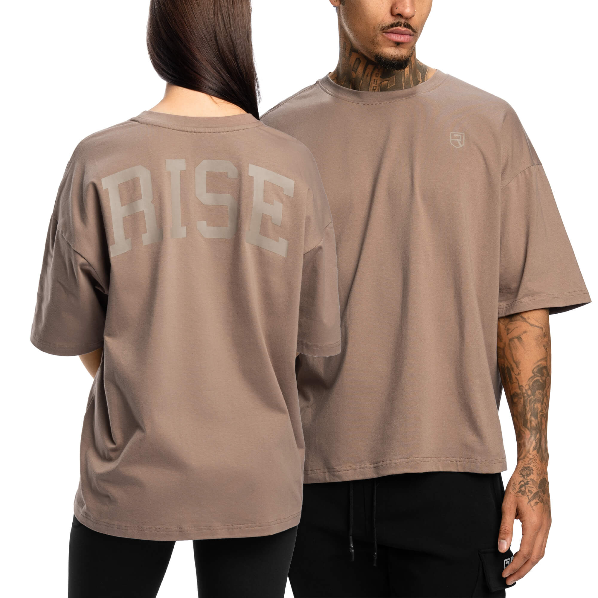 Ignite Oversized T-Shirt - Taupe