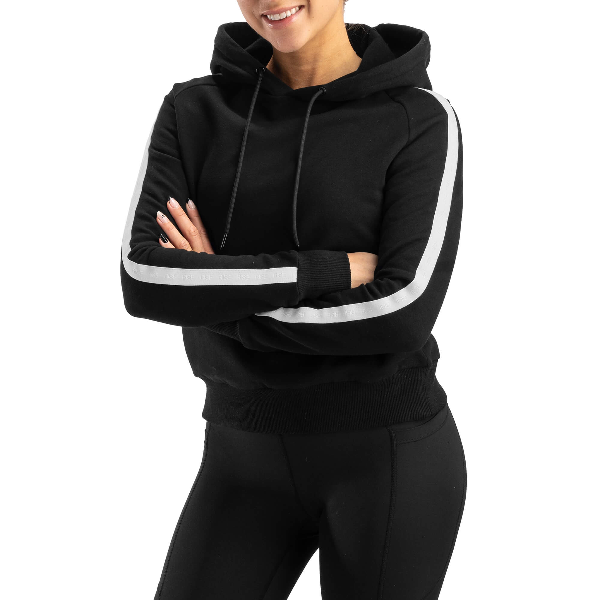 Sweat à capuche Nova pour femme - Noir