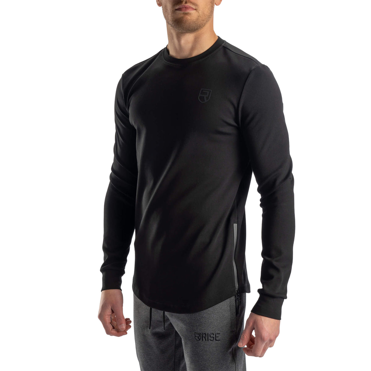 Ascent Crewneck - Black - Rise Canada