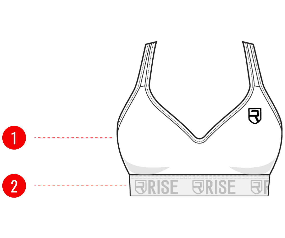 All in Motion, Women's Sports Bra (size 40D), BR6-EZ  Women's sports bras,  Sports bra sizing, Sports women